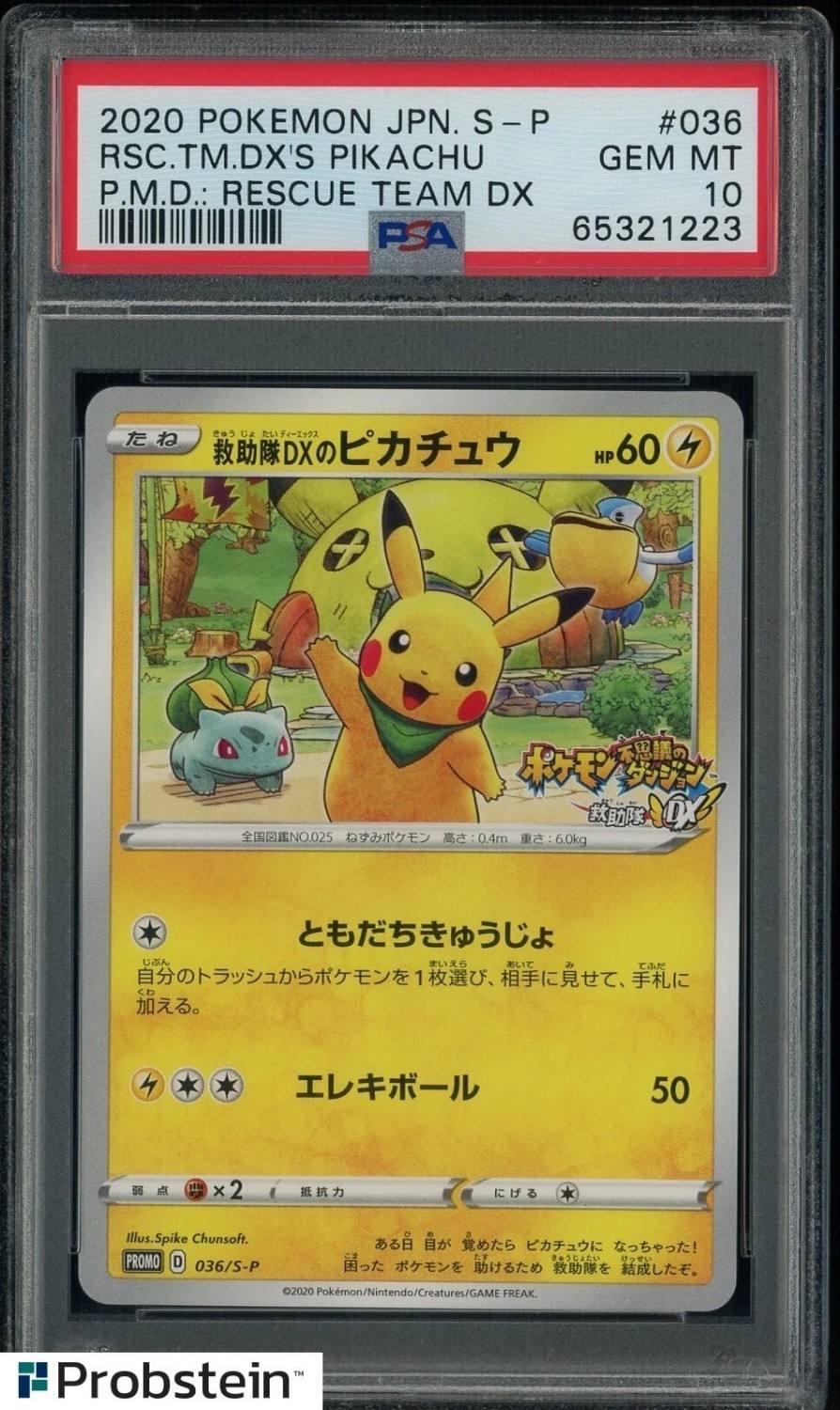 Rescue Team Dx'S Pikachu