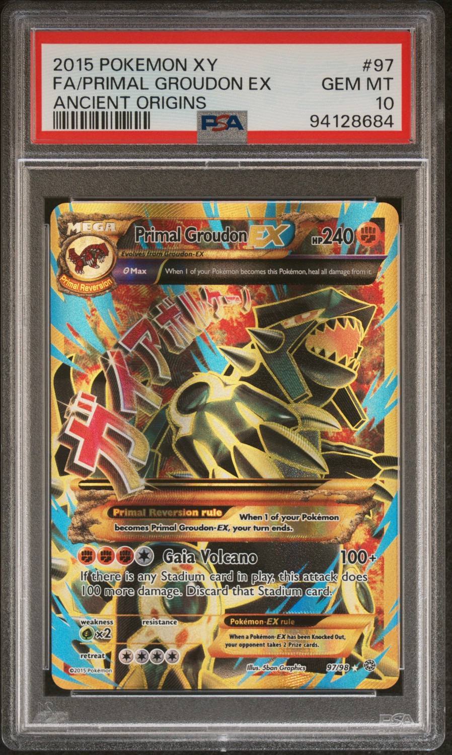 Primal Groudon Ex