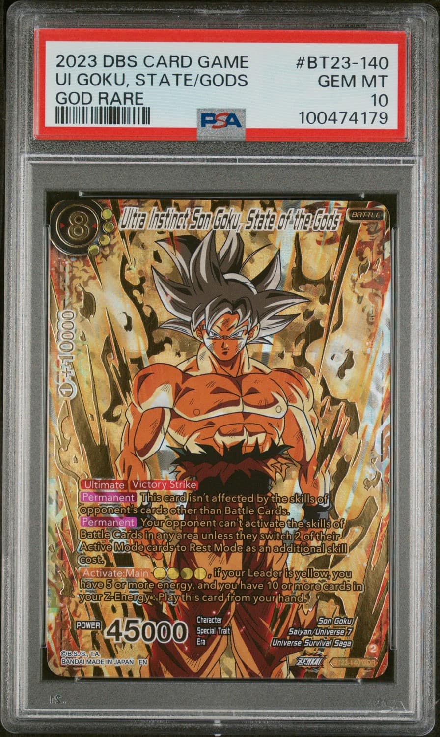 Ui Goku, State/gods