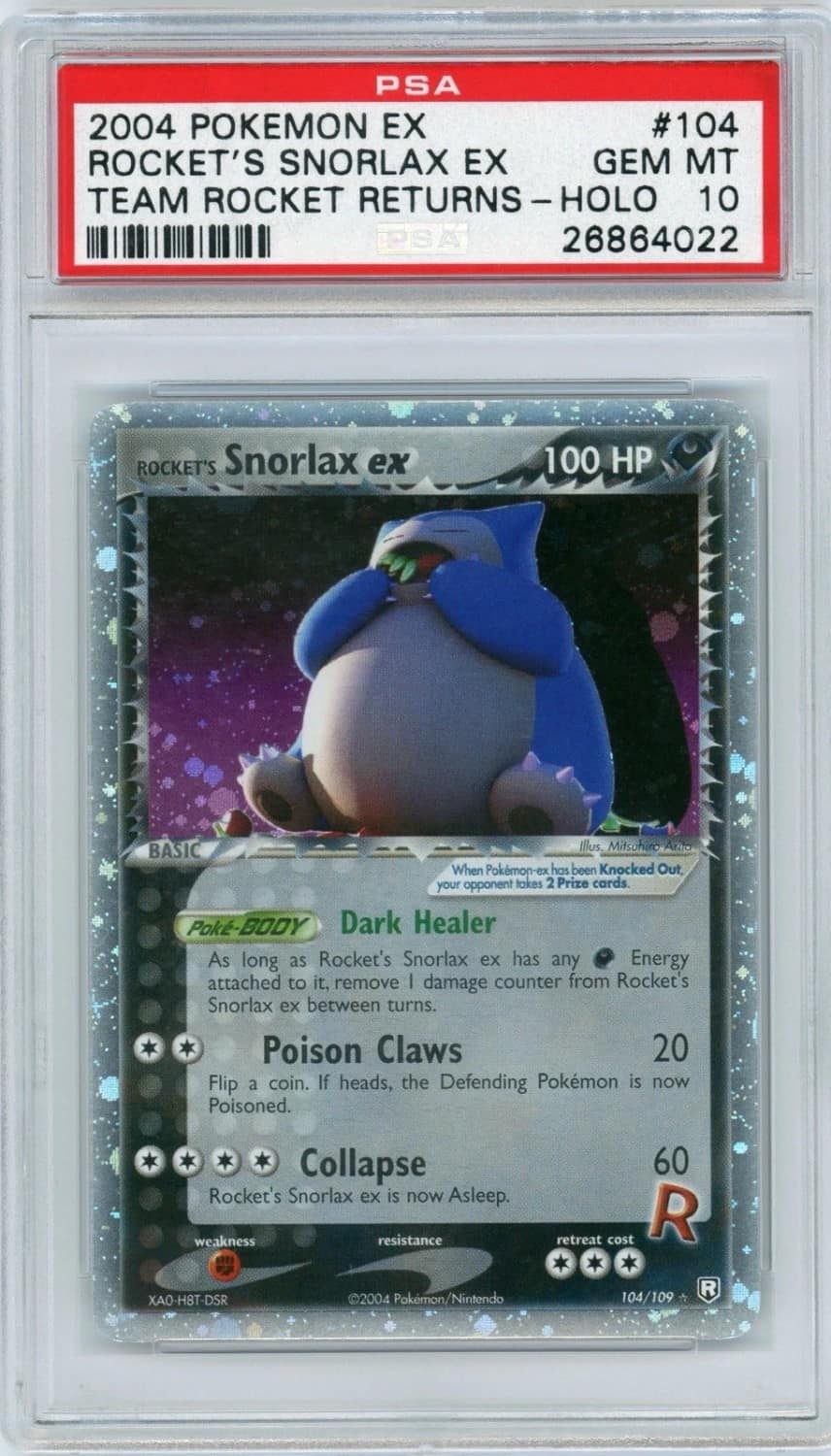 Rocket'S Snorlax Ex