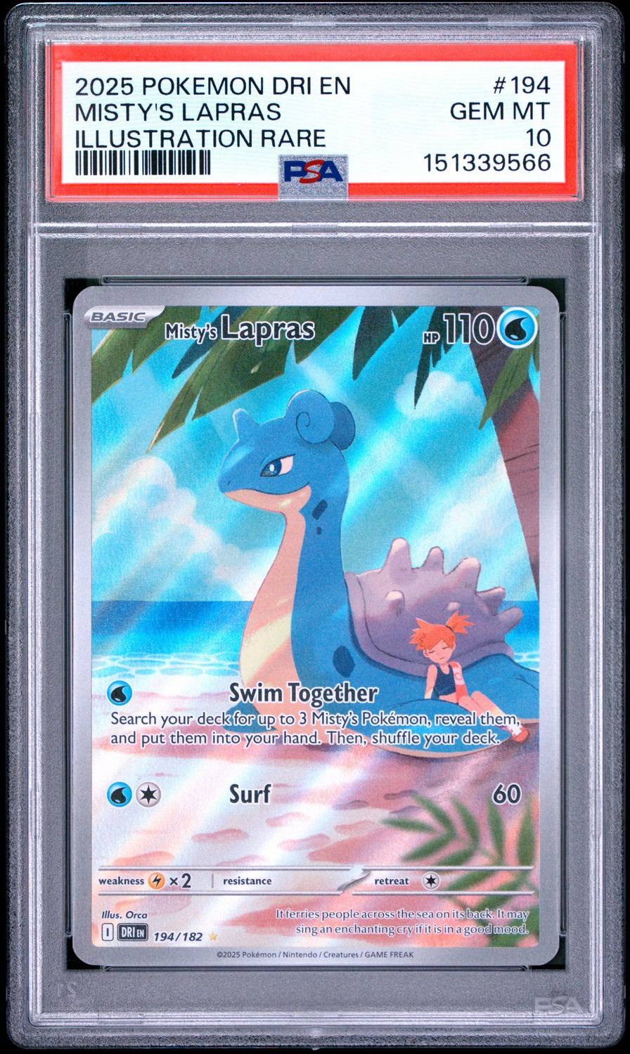 Misty'S Lapras