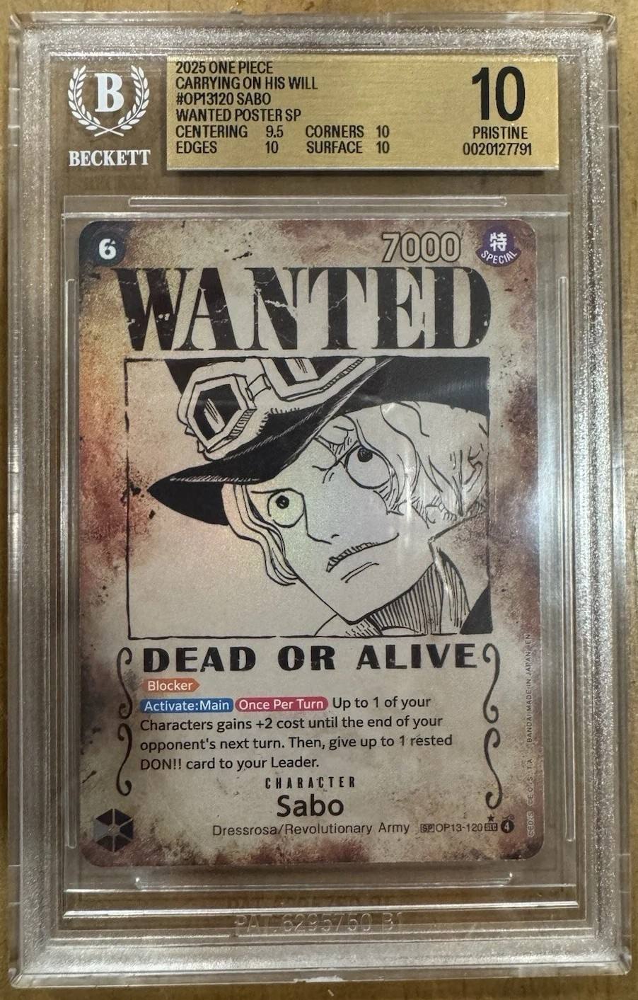 Sabo Wanted Poster Sp