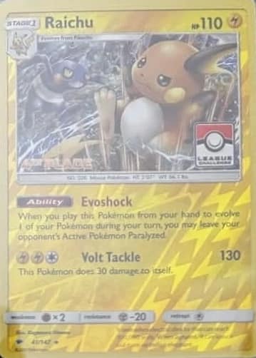 Raichu-Rev. Foil