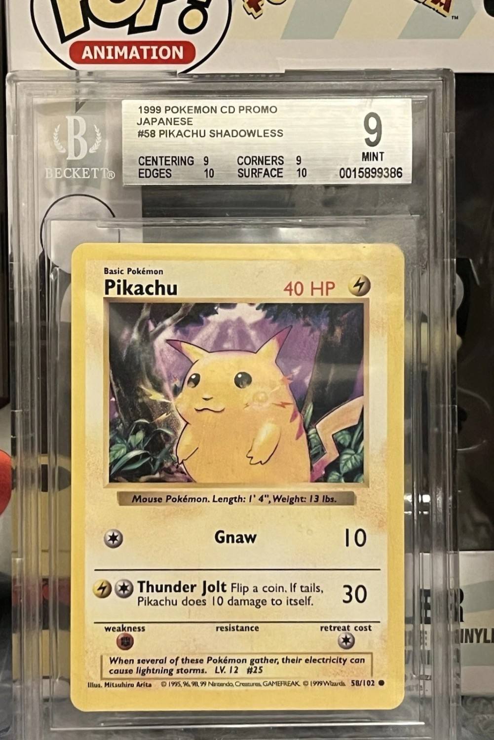 Pikachu Shadowless P