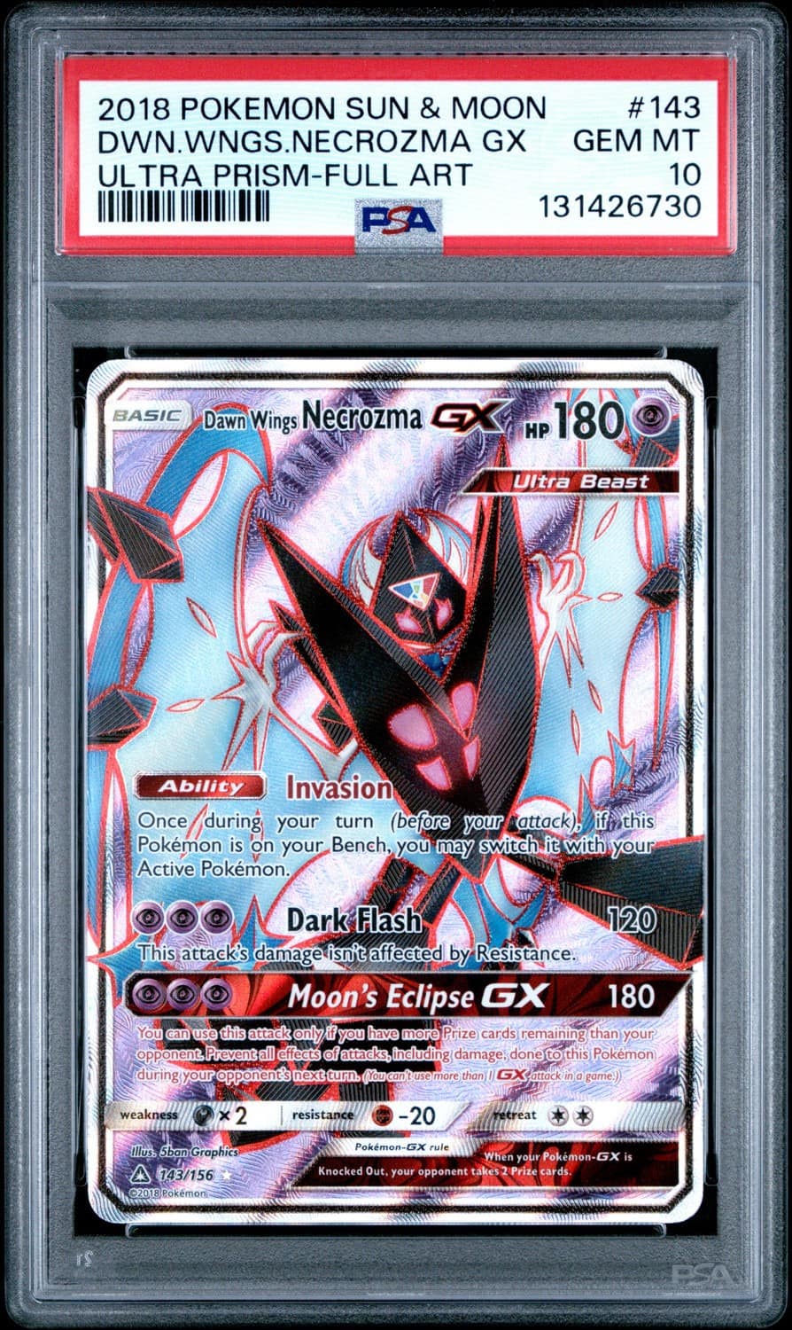 Dawn Wings Necrozma Gx