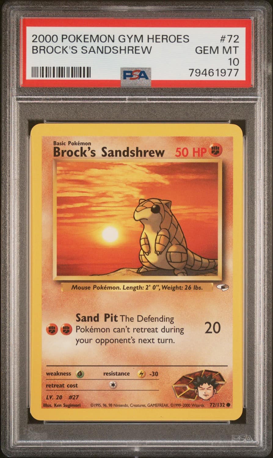 Brock'S Sandshrew