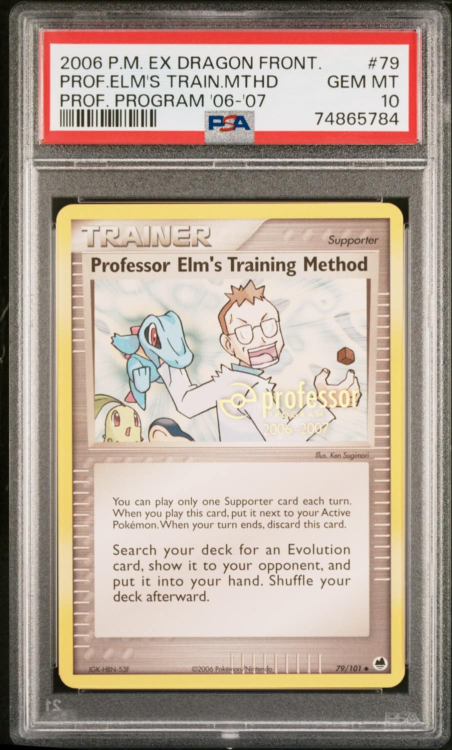 Professor Elm'S Training Method