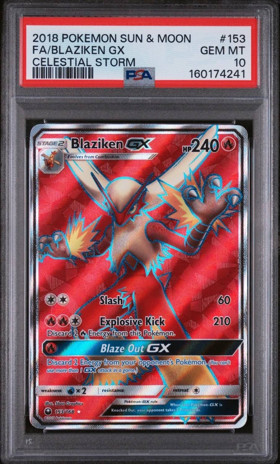 Blaziken Gx