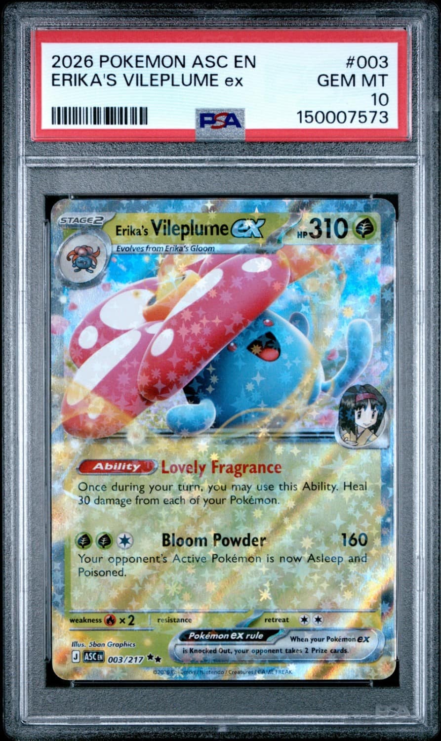 Erika'S Vileplume Ex
