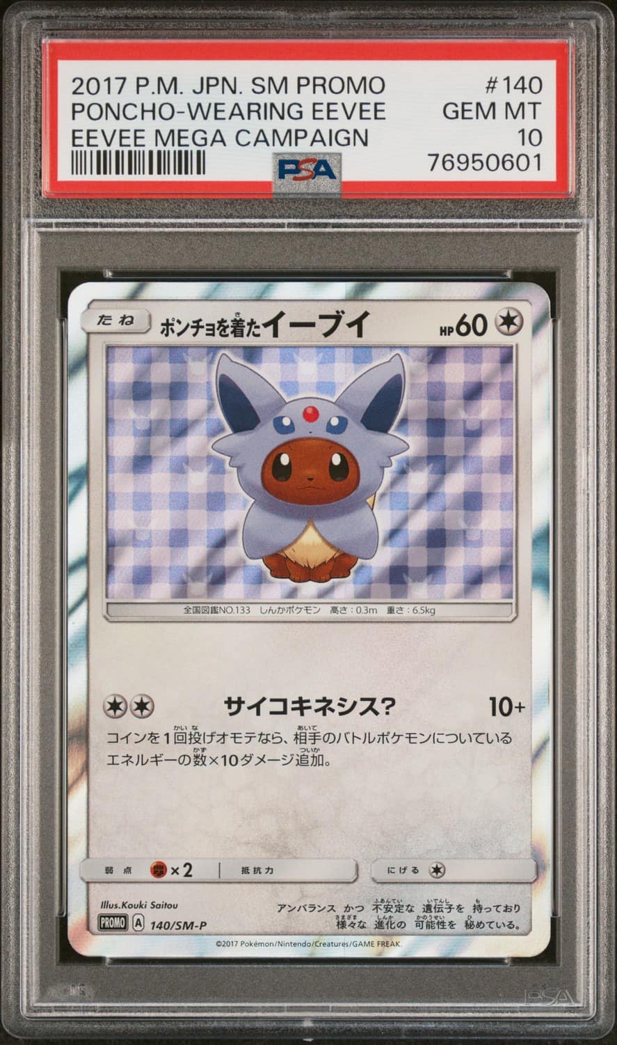 Poncho-Wearing Eevee
