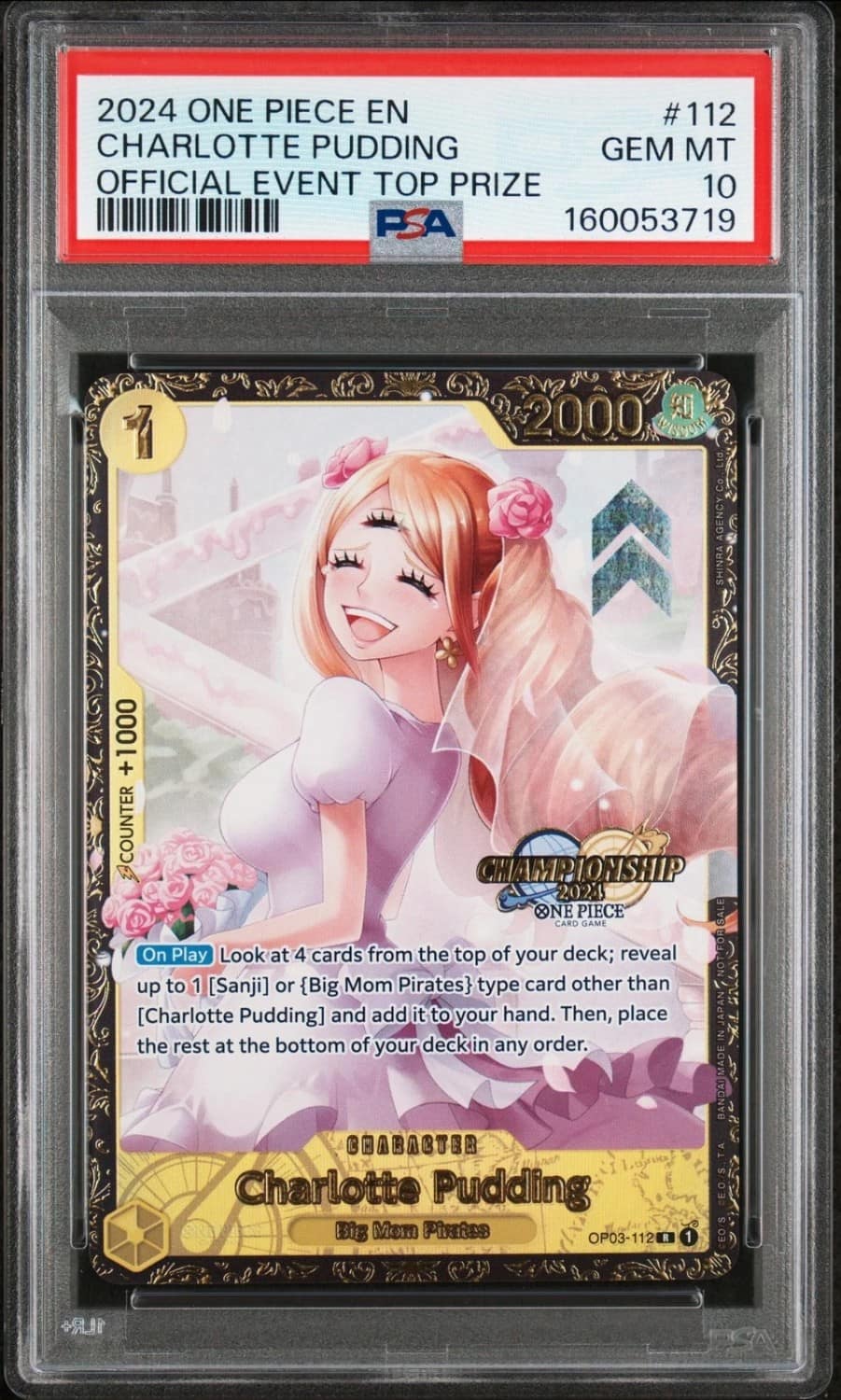 Charlotte Pudding