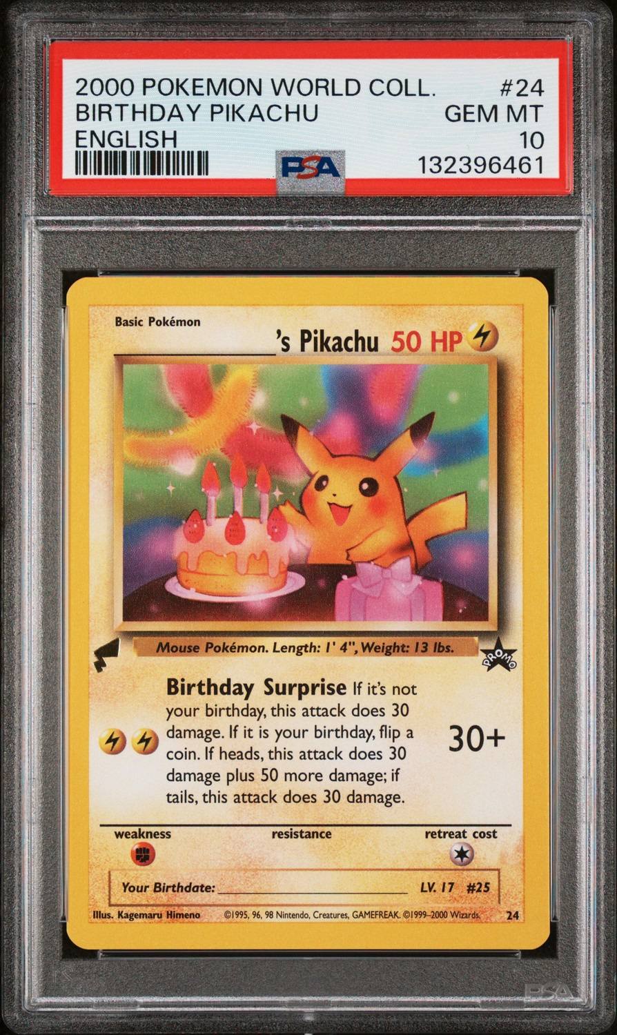 Birthday Pikachu