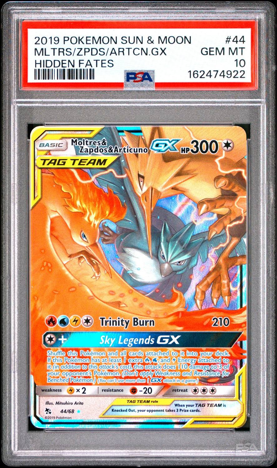 Moltres & Zapdos & Articuno Gx