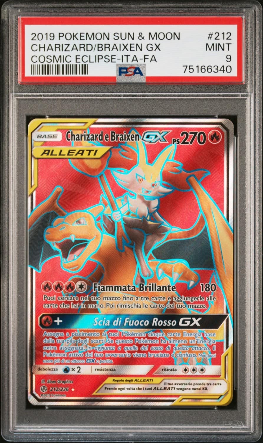 Charizard/braixen Gx