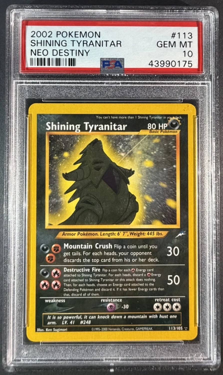 Shining Tyranitar