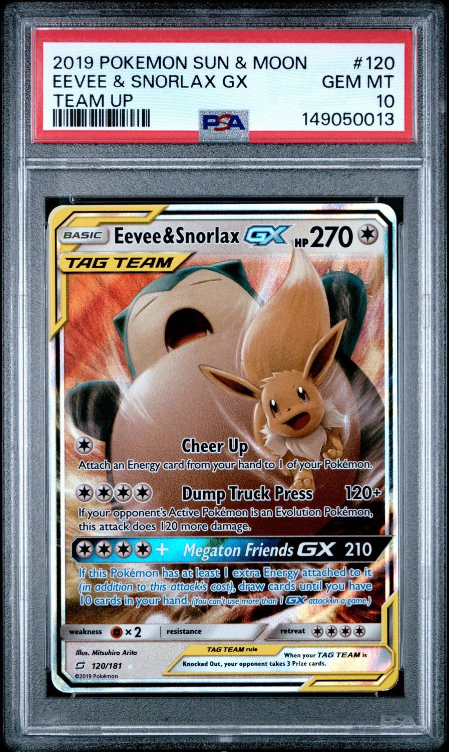 Eevee & Snorlax Gx