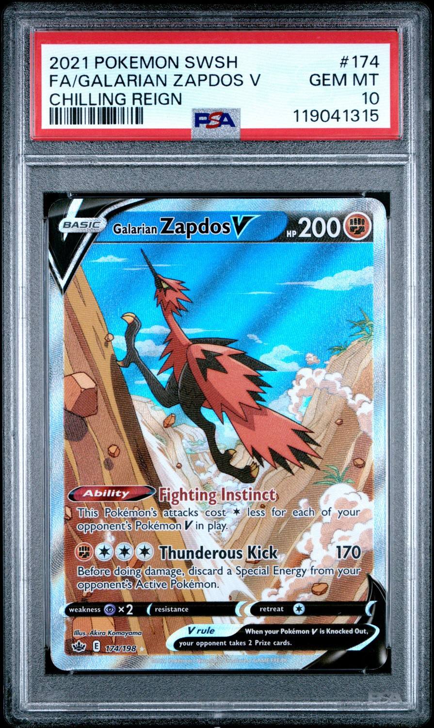 Galarian Zapdos V