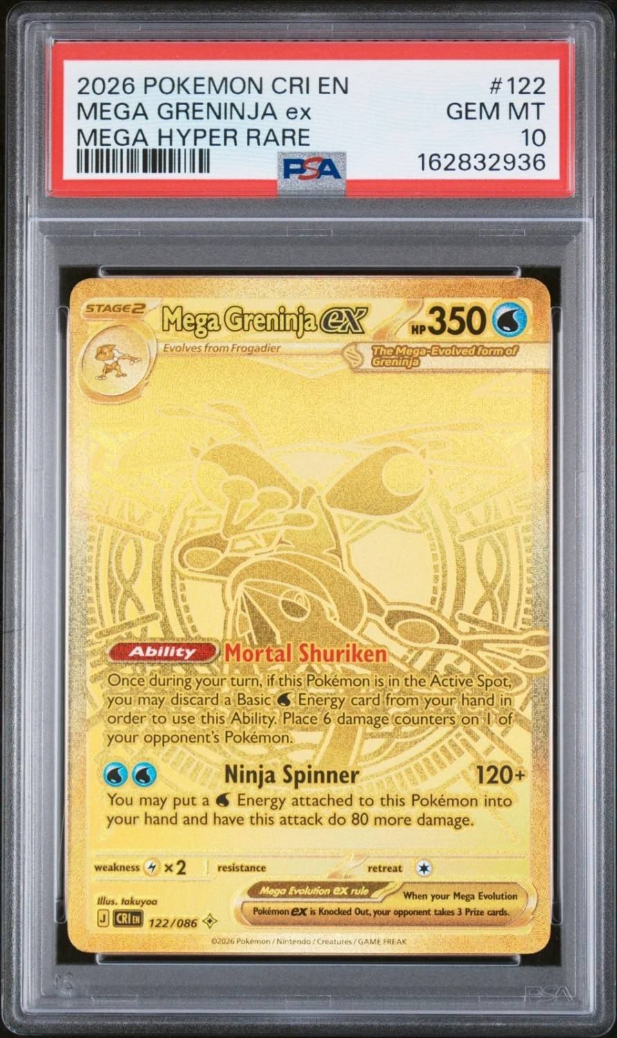 Mega Greninja Ex