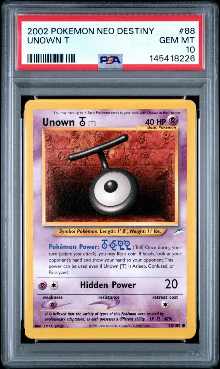 Unown T