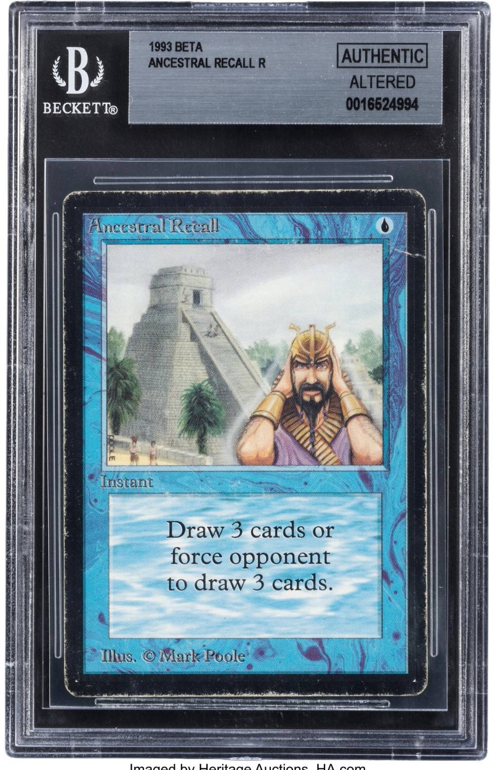 Ancestral Recall R