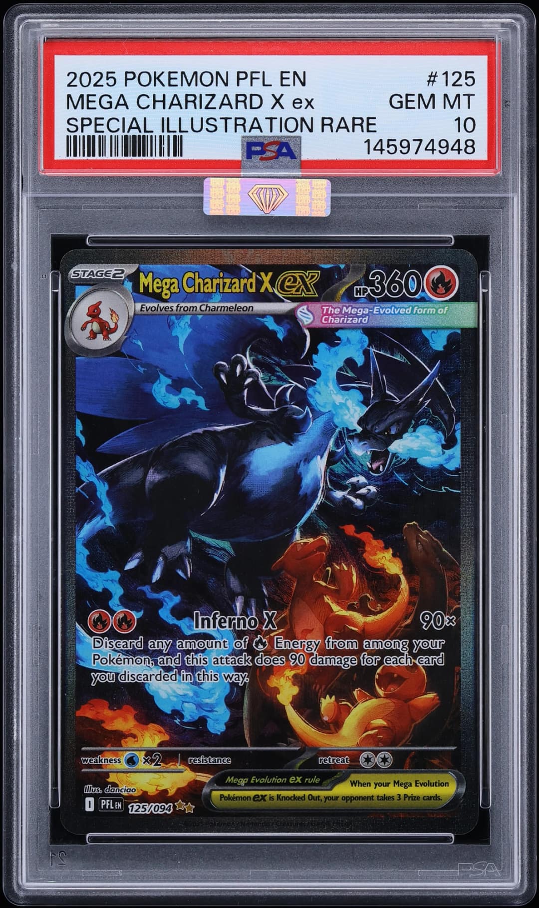 Mega Charizard X Ex