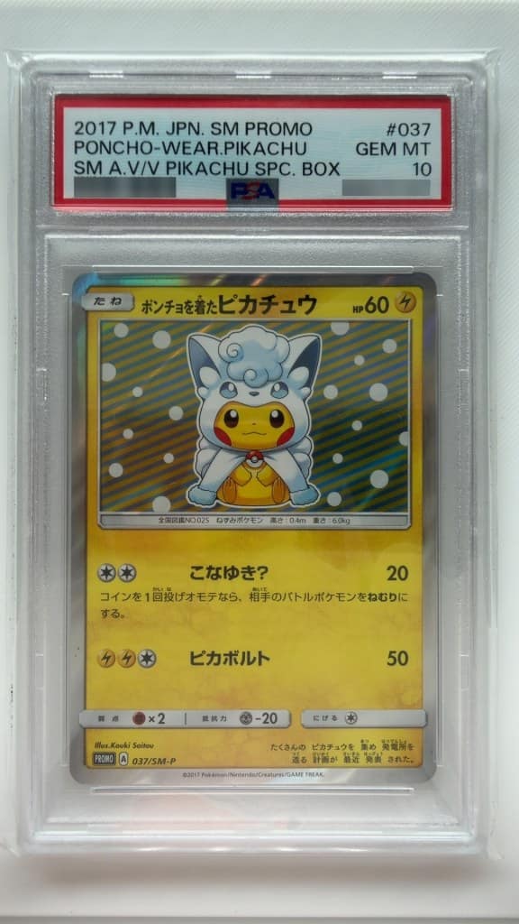 Poncho-Wearing Pikachu