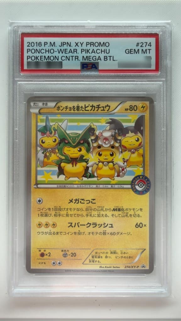Poncho-Wear Pikachu