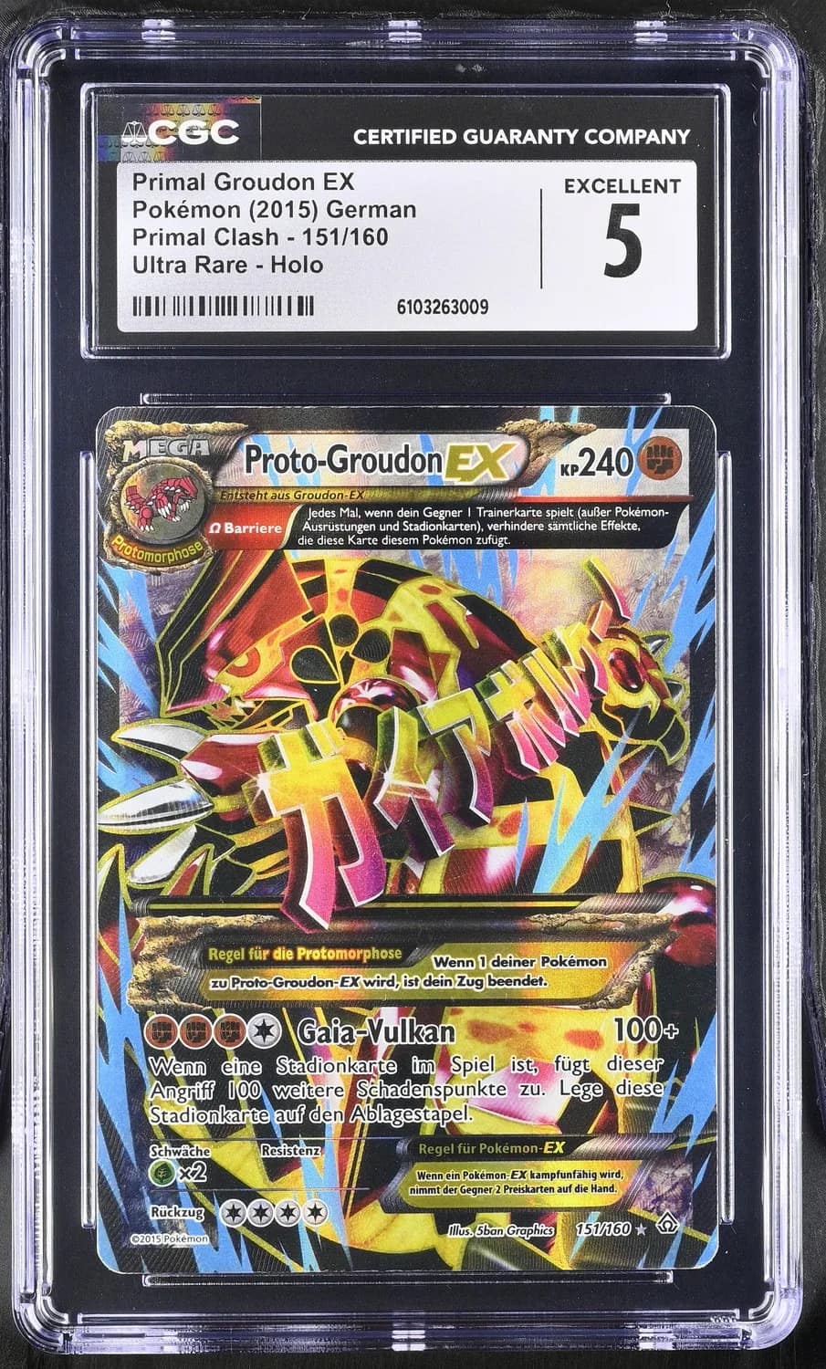 Primal Groudon Ex