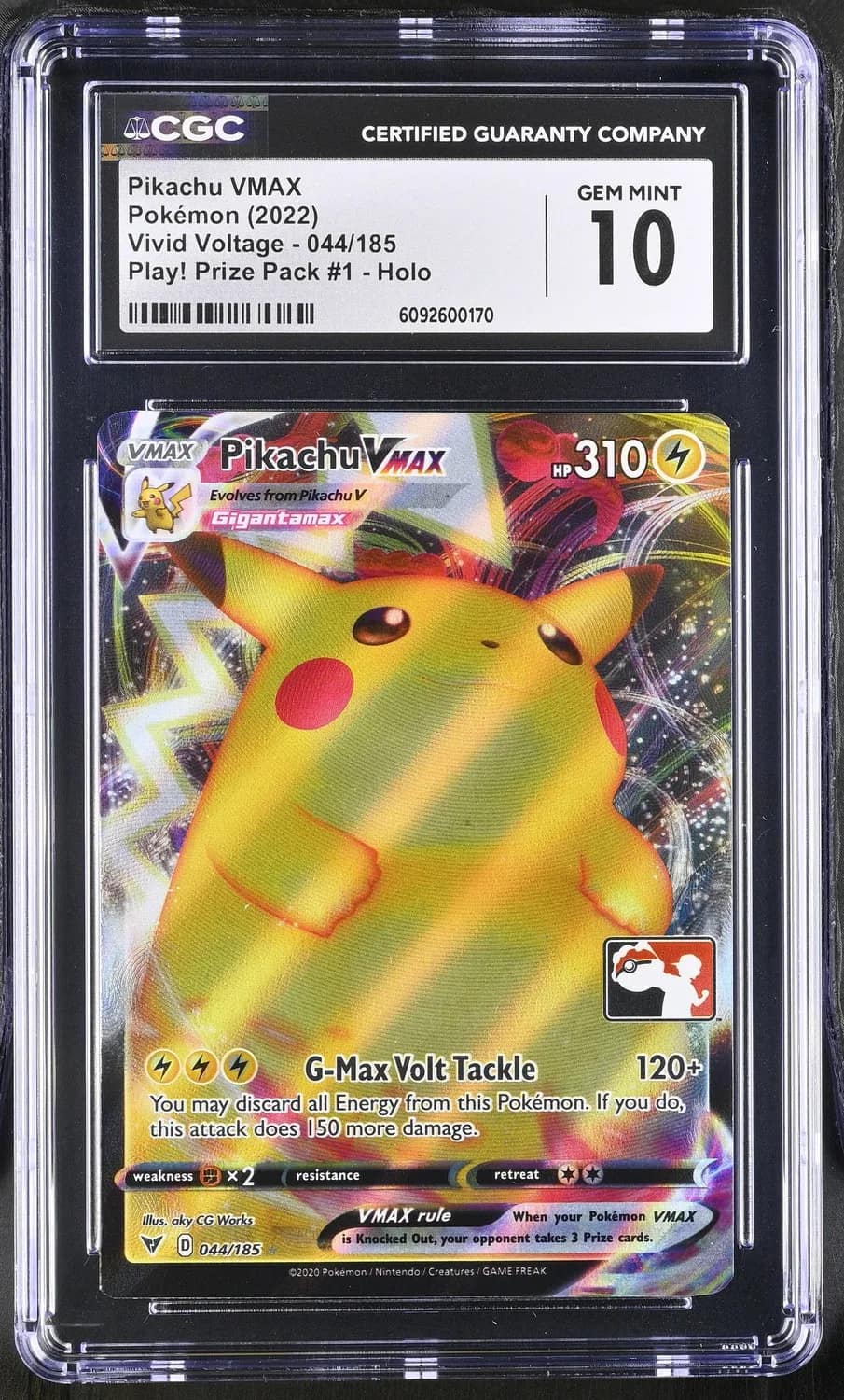 Pikachu Vmax