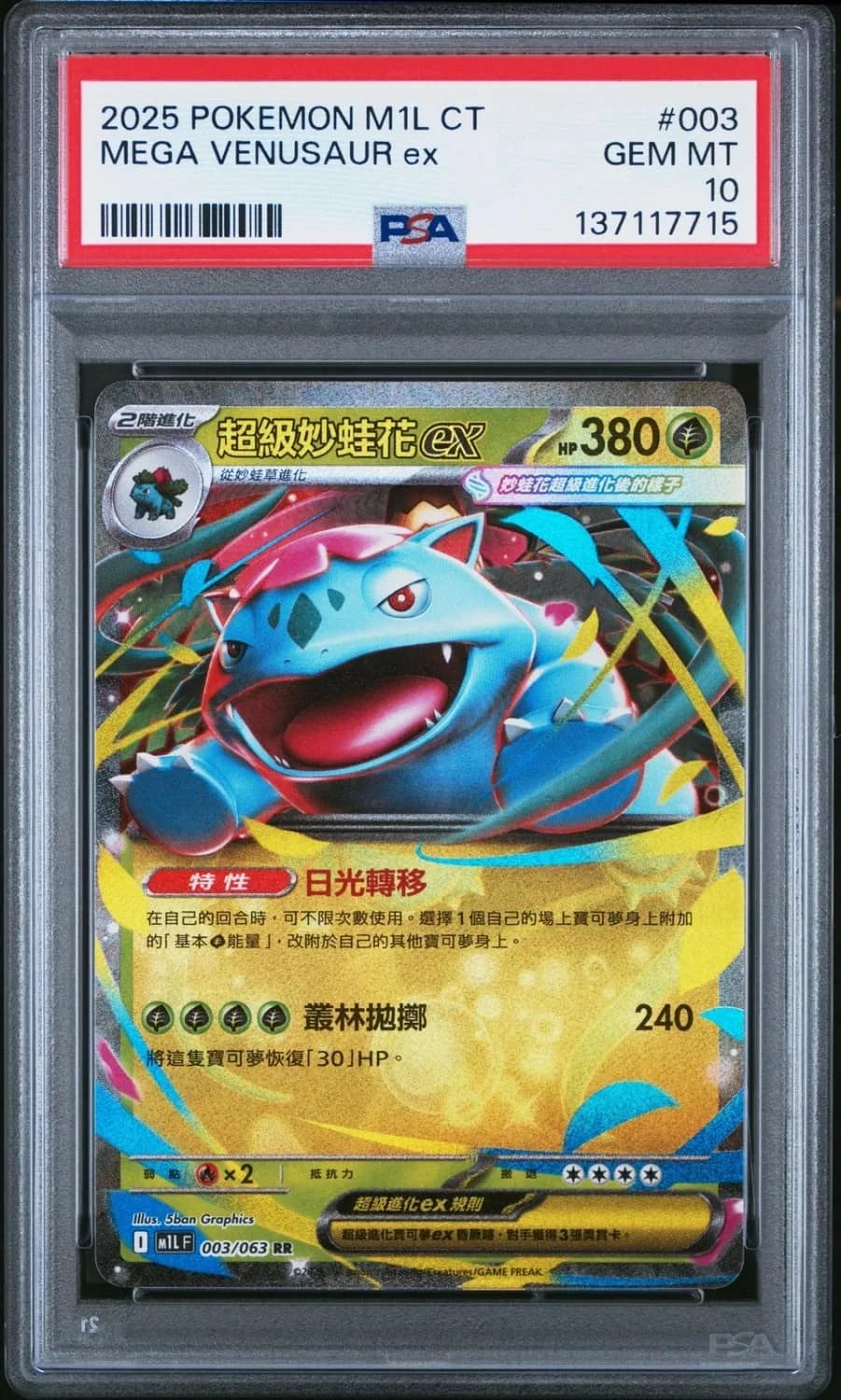 Mega Venusaur Ex