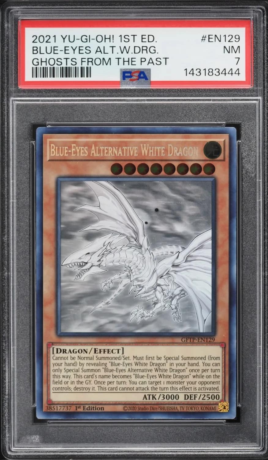 Blue-Eyes Alternative White Dragon