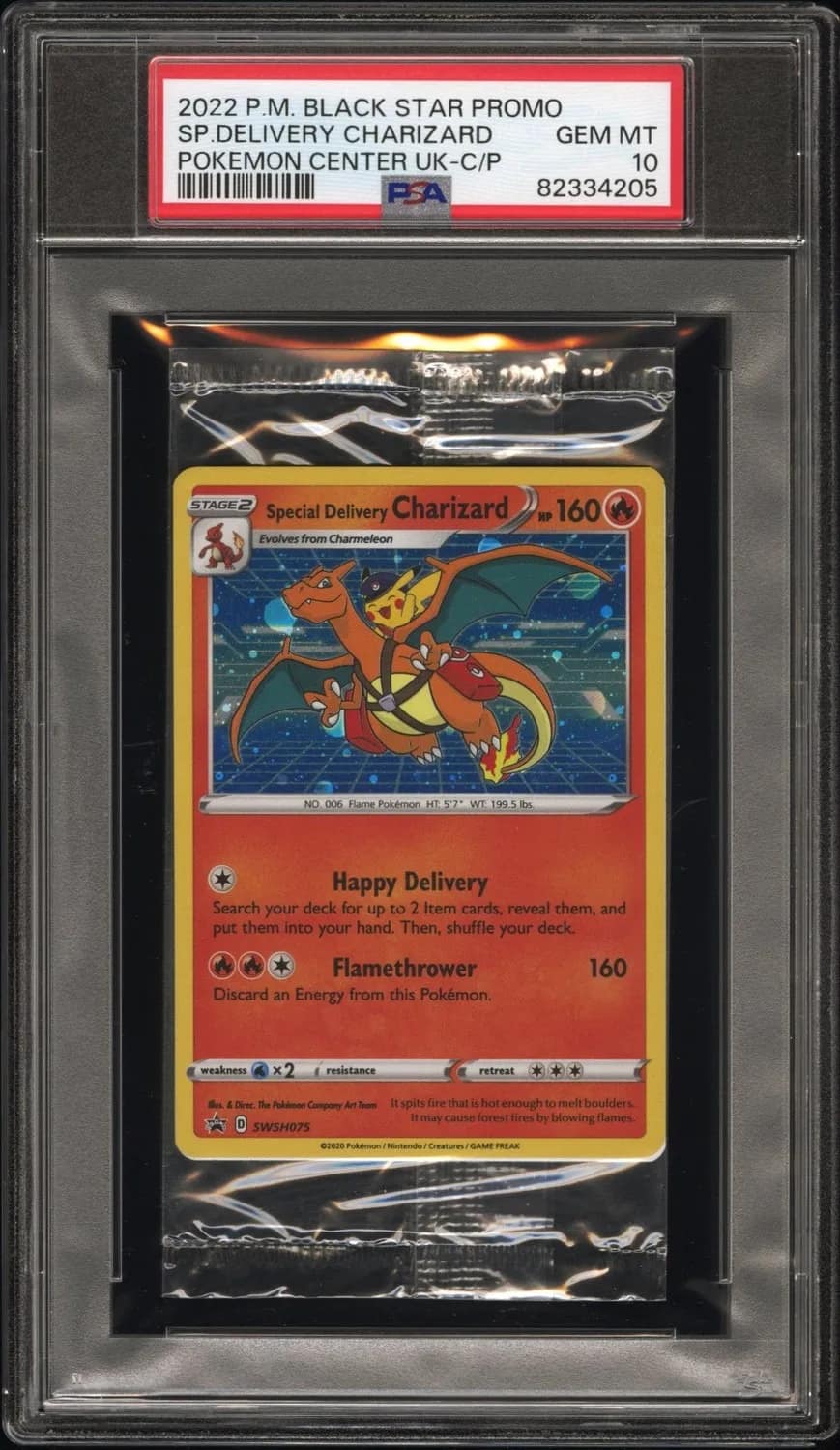 Special Delivery Charizard P/(uk Pokemon Store Opening)