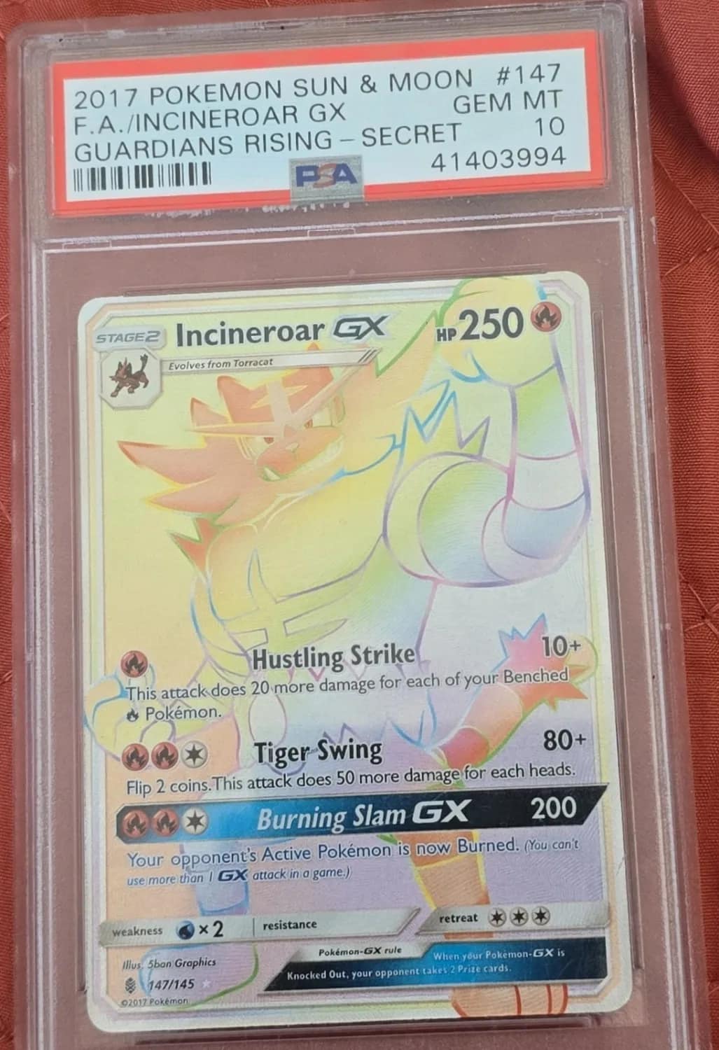 Incineroar Gx