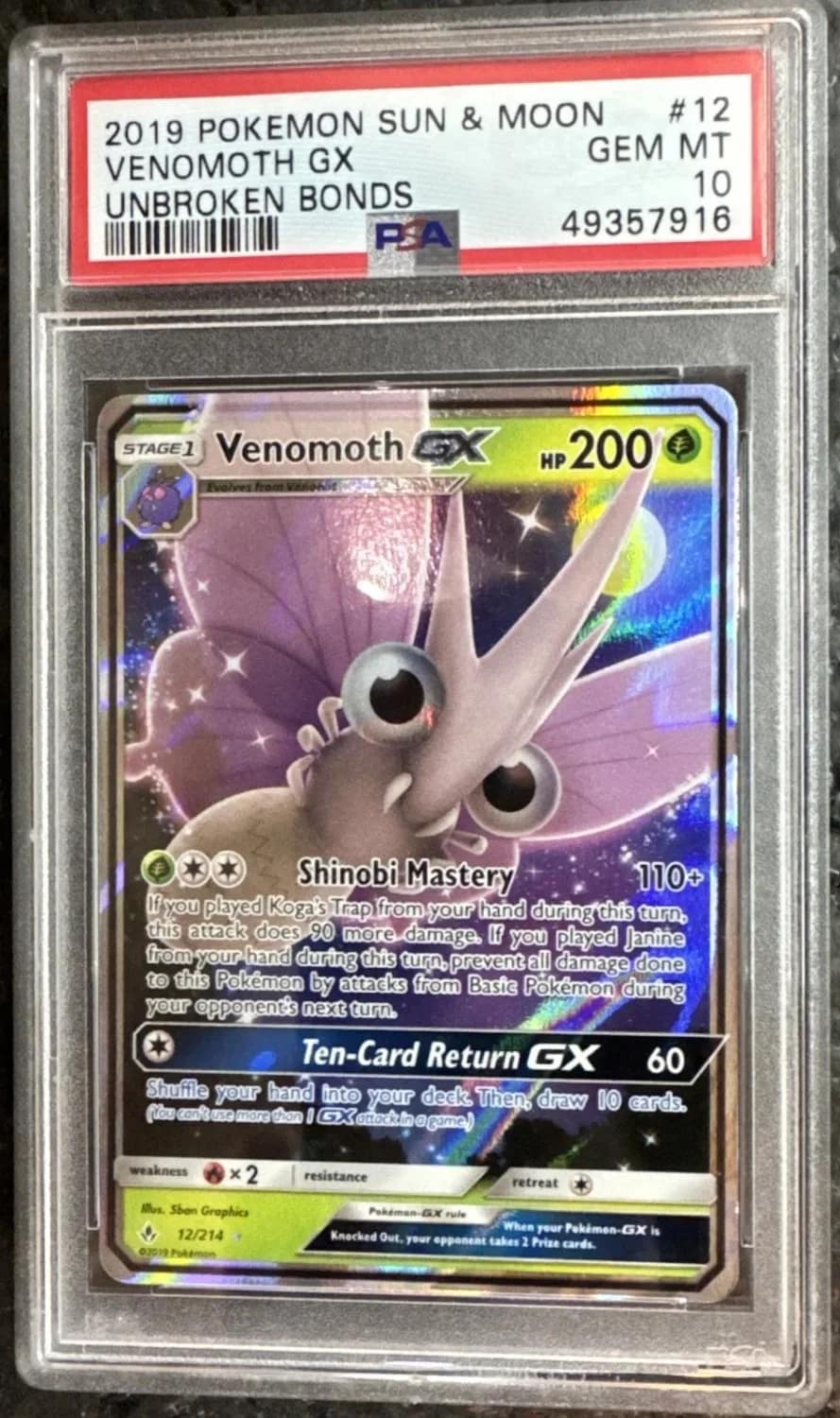 Venomoth Gx
