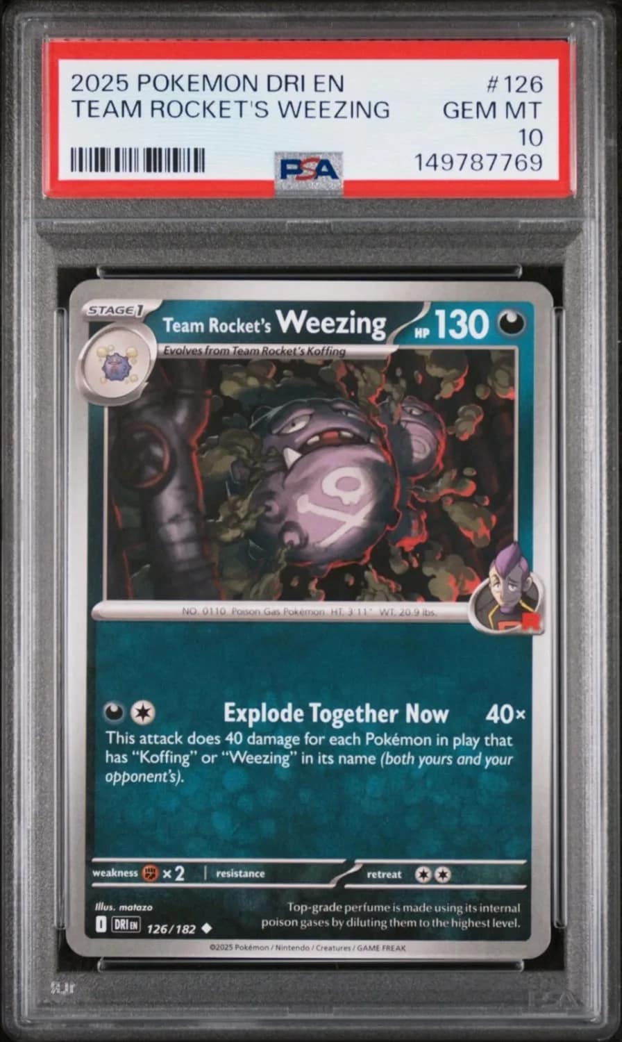 Team Rocket'S Weezing