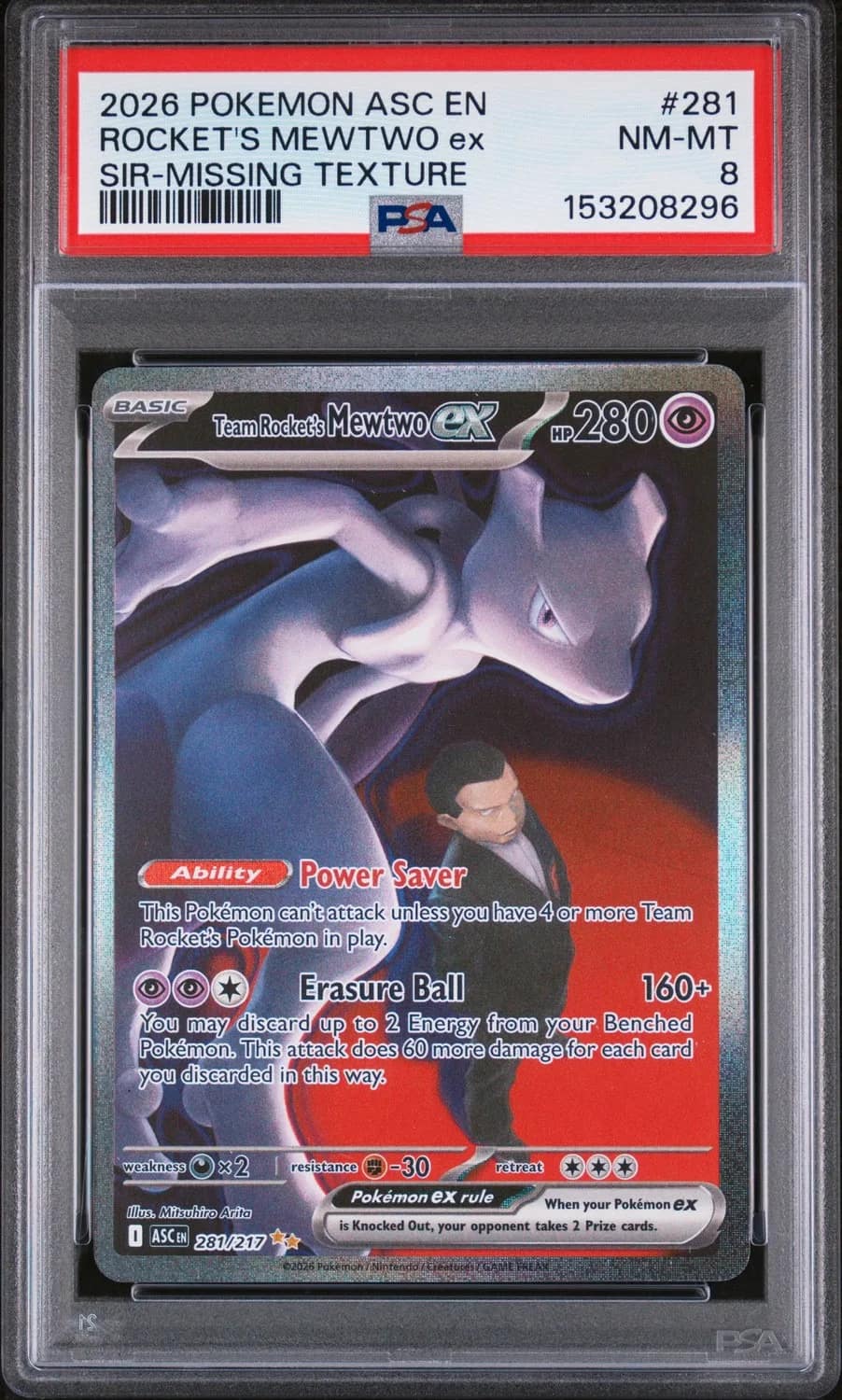 Rocket'S Mewtwo Ex