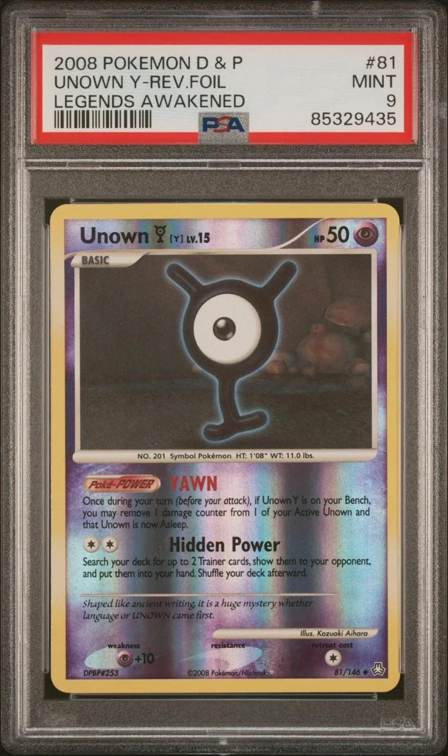 Unown Y