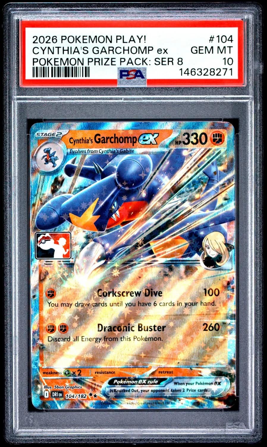 Cynthia'S Garchomp Ex