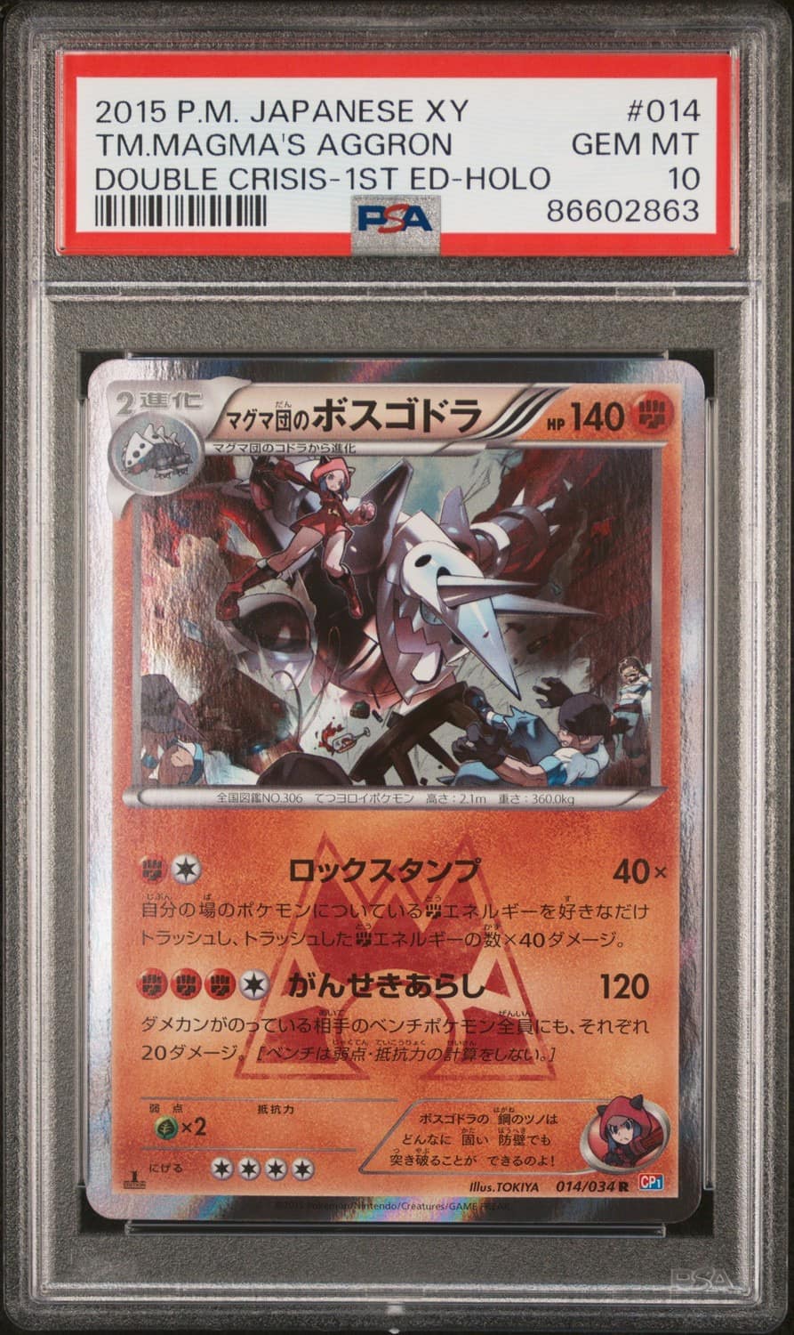 Team Magma'S Aggron