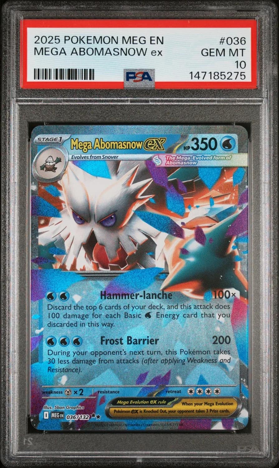 Mega Abomasnow Ex