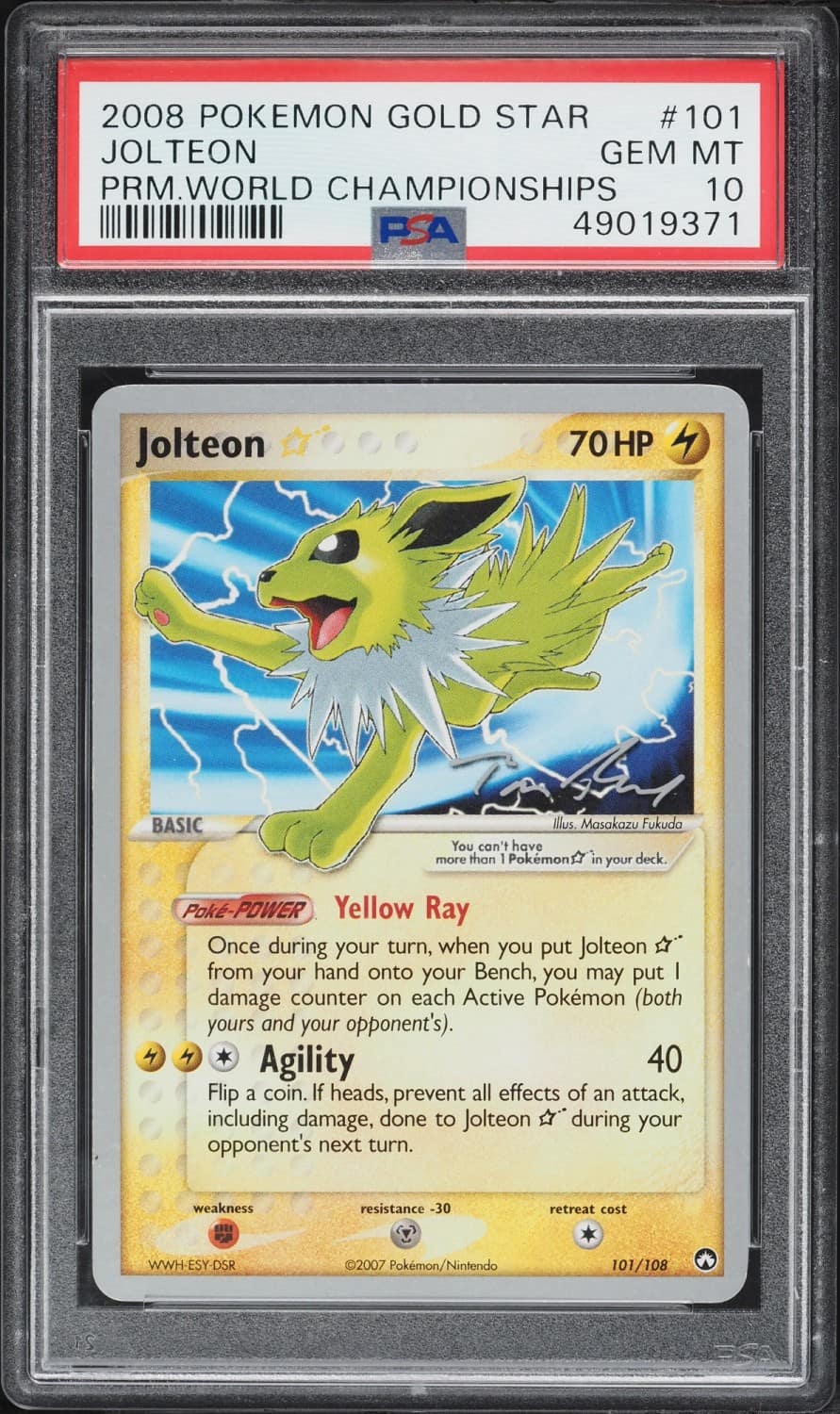 Jolteon-Gold Star