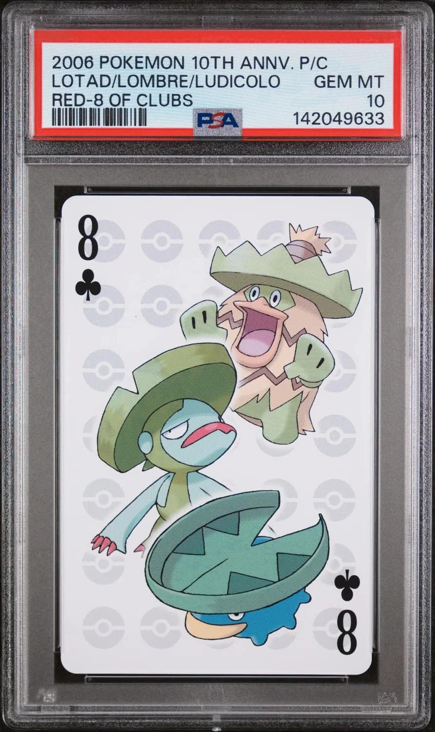 Lotad/lombre/ludicolo