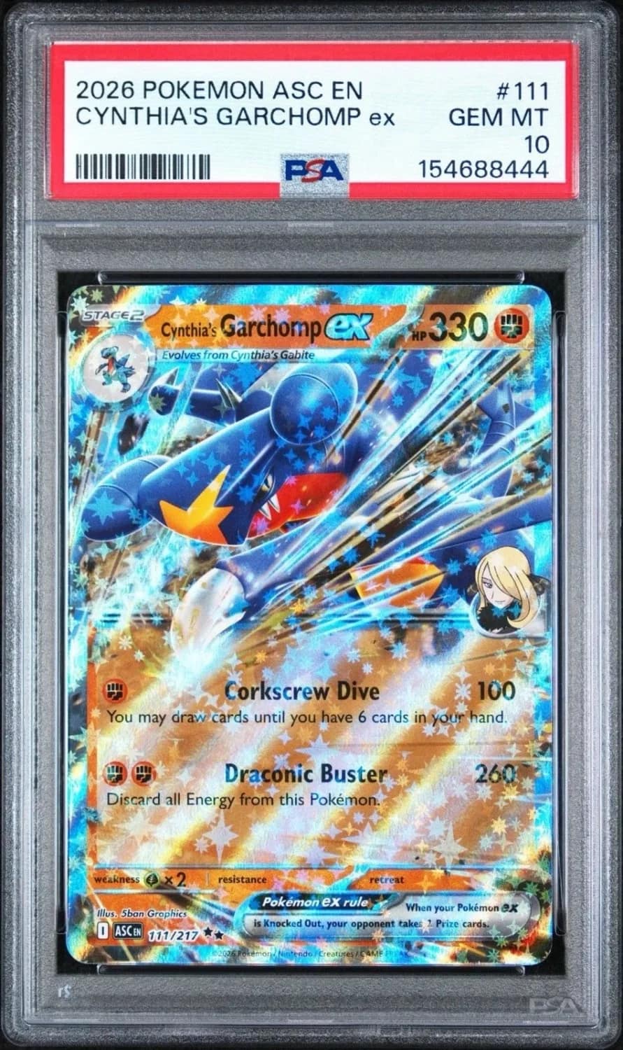 Cynthia'S Garchomp Ex