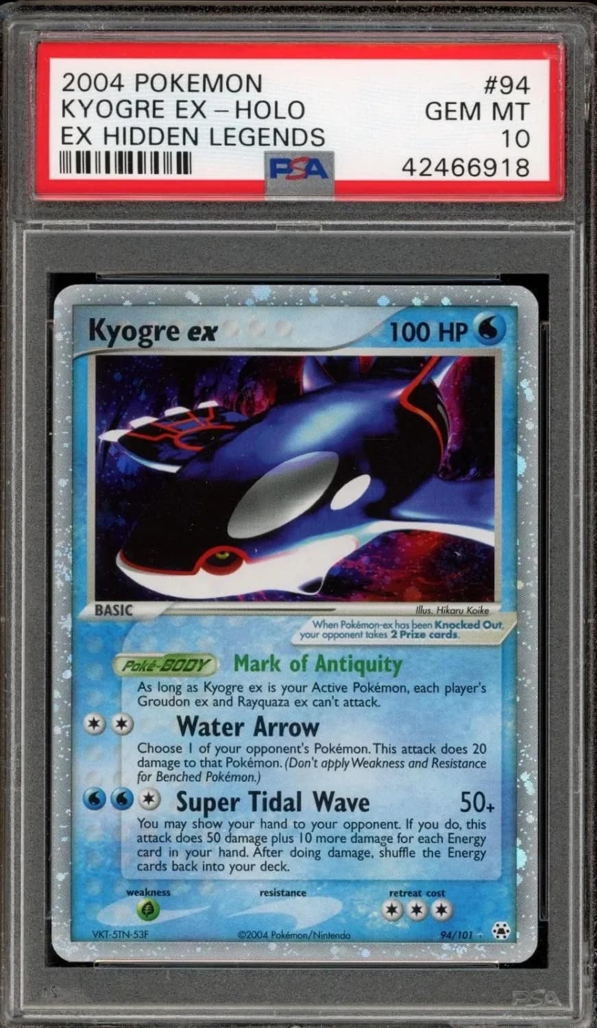 Kyogre Ex