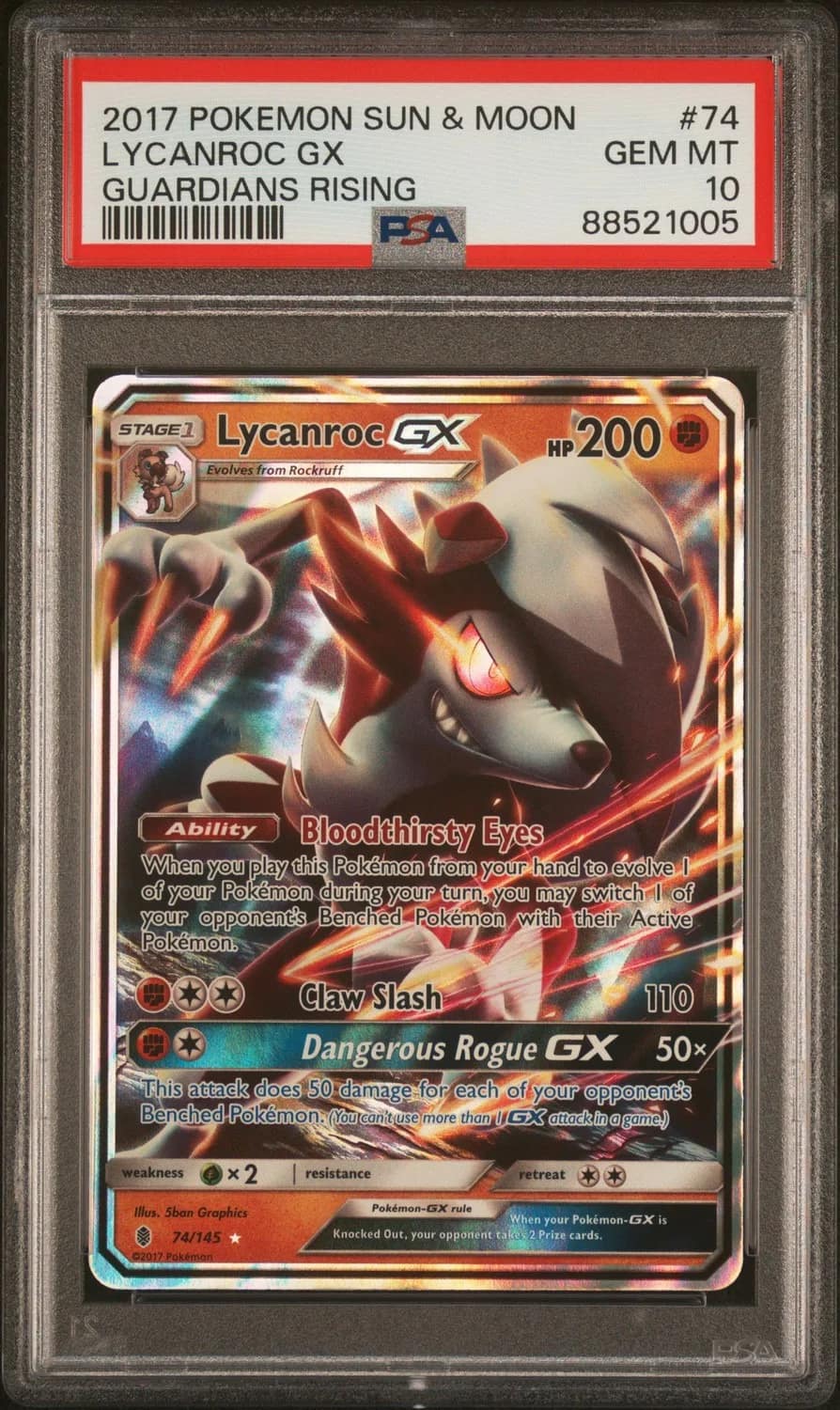 Lycanroc Gx