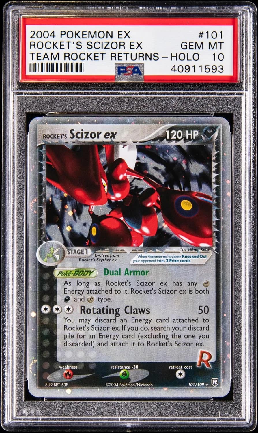 Rocket'S Scizor Ex