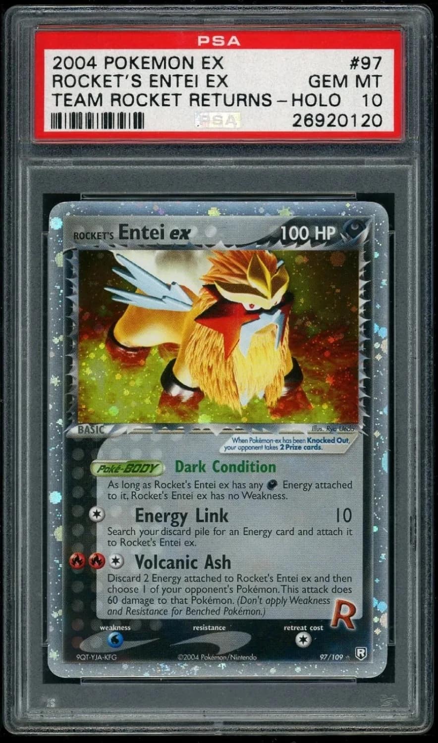 Rocket'S Entei Ex
