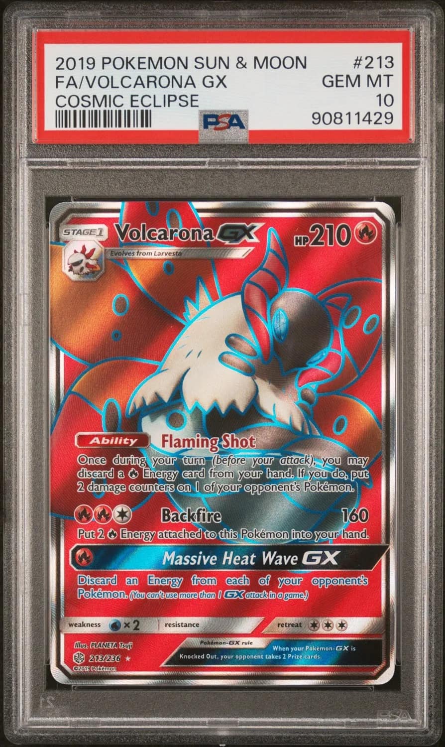 Volcarona Gx
