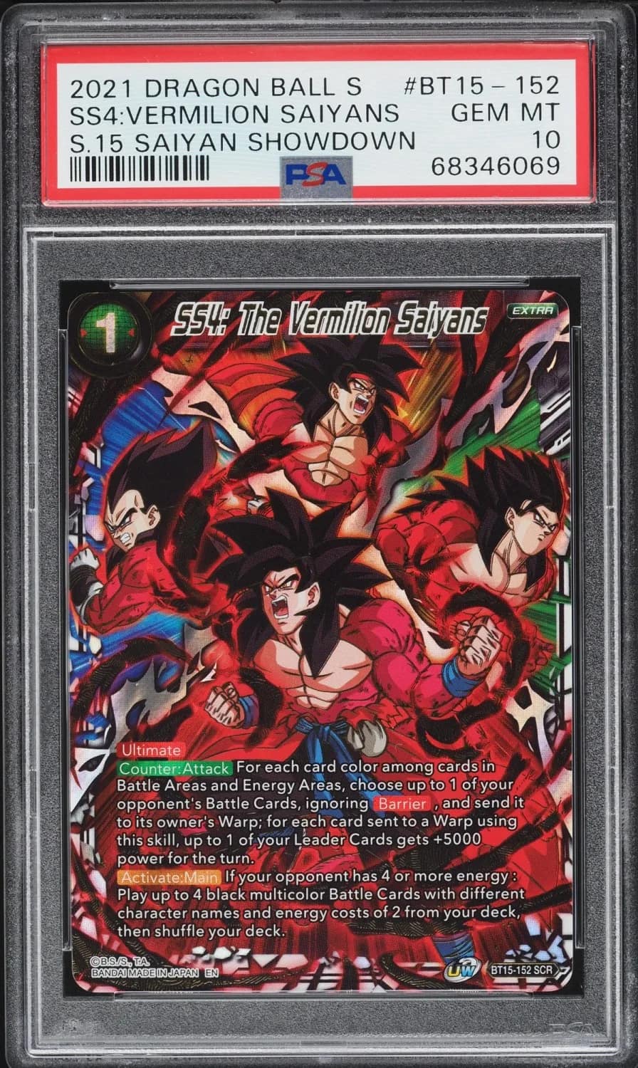Ss4 Vermilion Saiyans