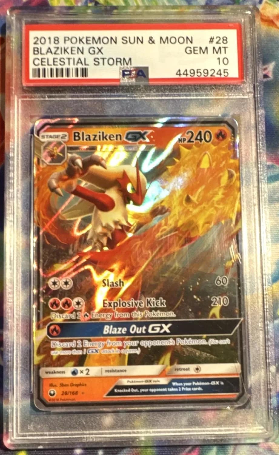 Blaziken Gx